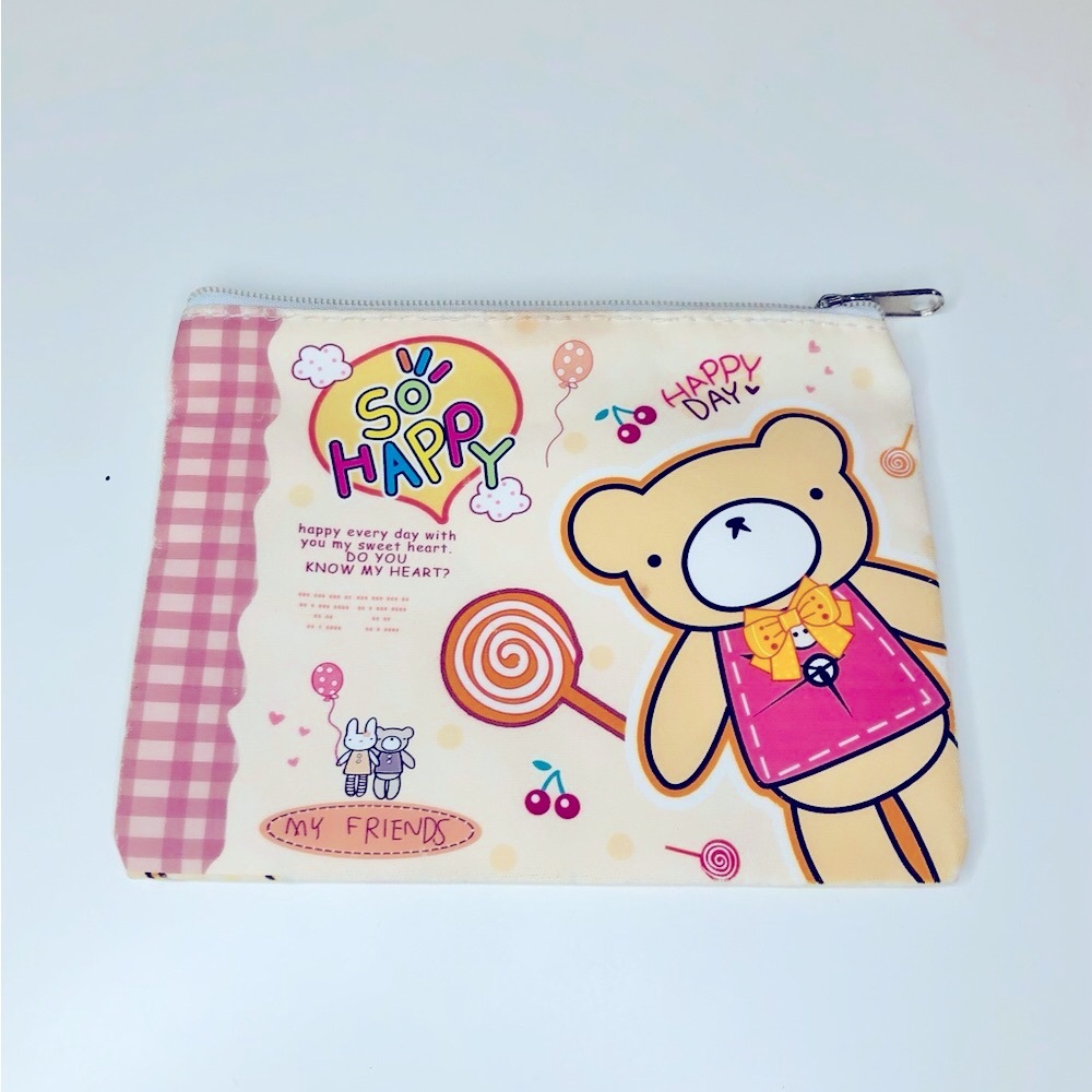 🌸 Teddy Bear Coin Purse